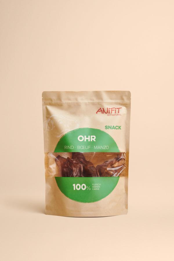Hundesnack Rinderohr 150g